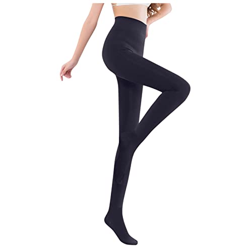 Gefütterte Leggings Damen Innenfleece Zuhause Thermounterwäsche High Waist Gym Thermohose Dicke Fleece Hose Verdickte Fitness Sportleggins Schwangerschaft Outdoor Thermoleggins Jeggings von Generisch