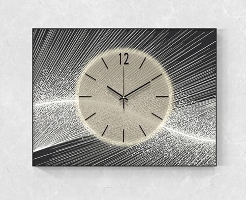 Generisch 003,50 * 40cm, Zählerkasten Dekorative Malerei Drücken Und Ziehen Wohnzimmer Hauptschalter Verteilerkasten Okklusion Stromversorgung Mit Uhr Bilder Aufhängen von Generisch