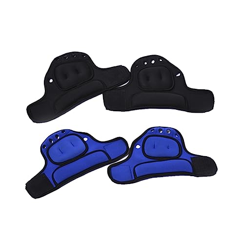 Generisch 1 Paar Trainingshandschuh Fäustlinge Gymnastikhandschuhe Gewicht Fingerloser Handschuh Extragewichtshandschuh Gewichtshandschuhe Schwarz von Generisch