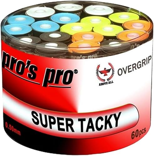 Generisch 60 Overgrip Super Tacky Tape Plus Tennis Pros Pro Griffband bunt Generisch 60 Overgrip Super Tacky Tape Plus Tennis Pros Pro Griffband bunt von Generisch