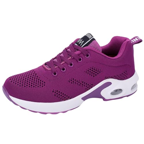 Generisch Air Straßenlaufschuhe Damen, Laufschuhe rutschfest Sportschuhe Frauen Dämpfung Turnschuhe Atmungsaktiv Walkingschuhe Leichte Sneaker Sportschuhe Dämpfung Laufschuhe von Generisch