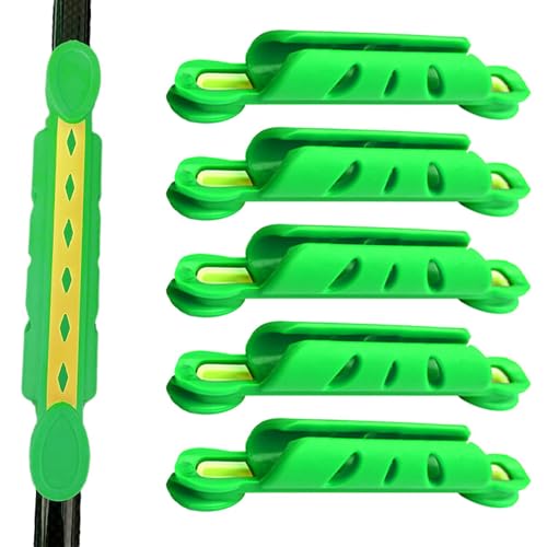 Generisch Angel-Spulenplatten-Clip, Angelseil-Spulen-Clip - 5X Rod Ropes Winding Plate | Management-Tool, Angelseilhalter, Angelzubehör für Angler von Generisch