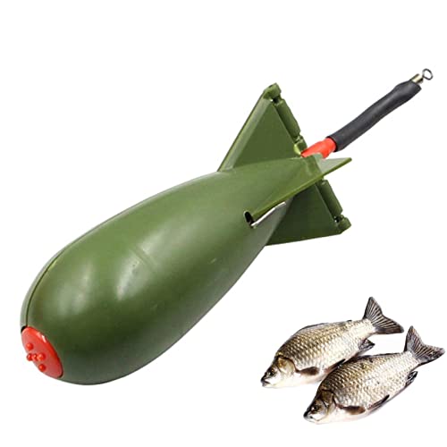 Generisch Angelköder-Futterspender | Pellet-Raketen-Feeder -für Karpfenposition - Angelköder, Angelköder, Angelköderkäfig-Schwimmerwerfer Für Schwimmköder Generisch Angelköder-Futterspender | Pellet-Raketen-Feeder -für Karpfenposition - Angelköder, Angelköder, Angelköderkäfig-Schwimmerwerfer Für Schwimmköder von Generisch