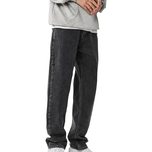 Generisch Baggy Jeans Herren Männer Stretch Große Größen Jeans Hose 90S Flared Hellblaue Pants Baggy-Jeans Skater Loose Fit Breite Cargo Jeans Baggy Hose Grau XL Generisch Baggy Jeans Herren Männer Stretch Große Größen Jeans Hose 90S Flared Hellblaue Pants Baggy-Jeans Skater Loose Fit Breite Cargo Jeans Baggy Hose Grau XL von Generisch