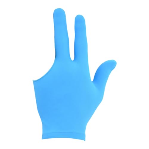 Generisch Billardtisch-Handschuhe für die Linke Hand,Billard-Handschuhe für die Linke Hand | -Queue-Sporthandschuhe - 3-Finger-Pool-Handschuhe, Billard-Shooter, Queue-Sporthandschuhe, Show-Handschuhe von Generisch