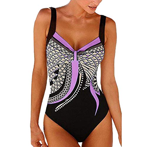 Generisch Damen Badeanzug Sport Bademode, Einteiler High Waist Bademode Damen, Formend Badebekleidung Neckholder Hohles Design Volltonfarbe Sexy Strandmode Badekleid Für Danmen Generisch Damen Badeanzug Sport Bademode, Einteiler High Waist Bademode Damen, Formend Badebekleidung Neckholder Hohles Design Volltonfarbe Sexy Strandmode Badekleid Für Danmen von Generisch