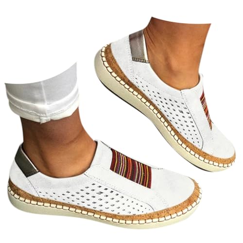 Generisch Damen Sneaker Mesh Schuhe Slip On Elegant - Breite Barfußschuhe Leichte Bequeme Atmungsaktiv rutschfeste Joggingschuhe Laufschuhe Turnschuhe Frauen Plateau Laufschuhe Outdoor Sportschuhe Generisch Damen Sneaker Mesh Schuhe Slip On Elegant - Breite Barfußschuhe Leichte Bequeme Atmungsaktiv rutschfeste Joggingschuhe Laufschuhe Turnschuhe Frauen Plateau Laufschuhe Outdoor Sportschuhe von Generisch