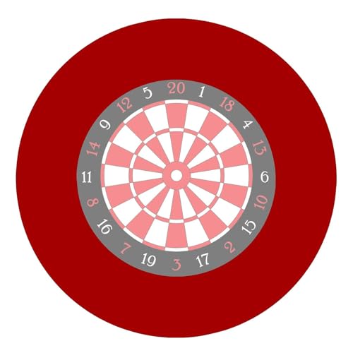 Generisch Dartscheibe Surround - Dartscheibe Wandschutz Board | Wandeinfassung Eva Ring Für Dartscheibe | Leichtes Eva Puzzle Ring Design | Eva Dartboard Wandschutz Ring Spleißen Für Dart Liebhaber von Generisch