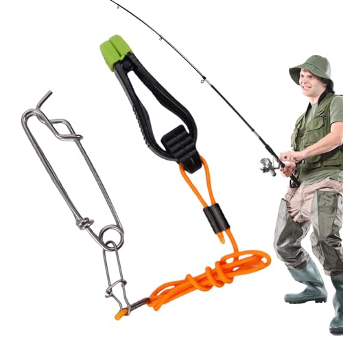 Generisch Downrigger-Entriegelungsclip,Downrigger-Clips,Snap-Release-Clips mit hoher Spannung - Heavy Duty Snap Weight Lines Clip für Hobelbrett, Trolling-Angeln von Generisch