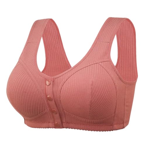 Generisch Entlastungs BH Ohne Bügel - Damen Nahtlos Spitzen BH Gepolstert Spitzen Bra Weich Nahtlos Stretch Bustier Mittel Halt Bügelloser Sport BH Für Alltag Yoga Fitness von Generisch