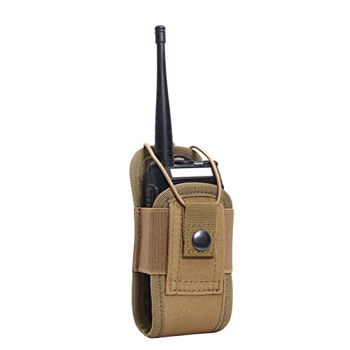 Generisch Funkgerätetasche Beutel | Radiohalter,Case Radio Holster Pouch Heavy Duty Radios Pouch Bag für Zwei-Wege-Walkie-Talkies von Generisch