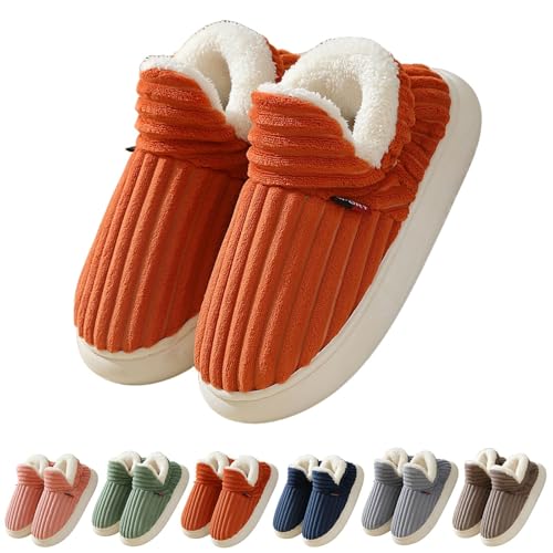 Generisch Gipfelfreund Hausschuhe Damen Herren Winter Warm Flauschige Plüsch Pantoffeln Weiche Wolke Dicke Sohle rutschfeste Slippers Indoor Outdoor Generisch Gipfelfreund Hausschuhe Damen Herren Winter Warm Flauschige Plüsch Pantoffeln Weiche Wolke Dicke Sohle rutschfeste Slippers Indoor Outdoor von Generisch
