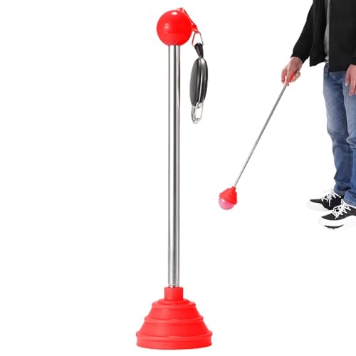 Generisch Golfball-Retriever teleskopisch,Golfball-Retriever - Golf-Sauger-Werkzeug - Ausziehbarer Golfball-Retriever für Wasser-Golfball-Pick-up-Retriever-Grabber-Sauger-Werkzeug für Teiche von Generisch