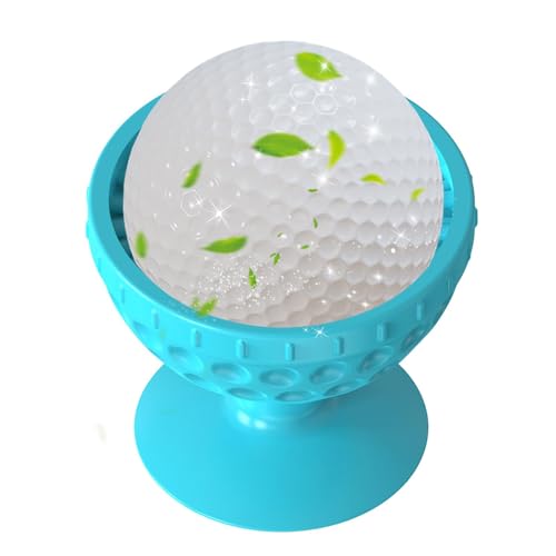 Generisch Golfballbürste, Golfballwascher | Saugnapf-Unterseite, weicher Silikon-Golfballreiniger | Tragbares innovatives Golfzubehör, multifunktionale Reinigungsbürste für effiziente Reinigung von Generisch