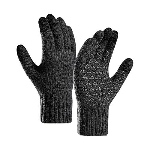 Generisch Herren Handschuhe Winter, Adventskalender 2024 Männer, Warme Handschuhe Herren, Handschuhe Thermo, Handschuhe Herren Winter, Reithandschuhe, Handschuhe Handy von Generisch