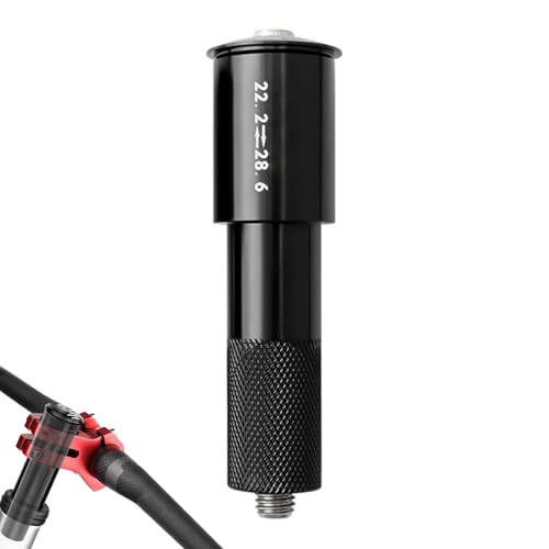 Generisch Lenker-Riser-Verlängerung, Fahrrad-Head-Up-Adapter,Lenker-Riser-Gabel-Head-Up-Lenker-Adapter | Verstellbare Fahrradverlängerung, rutschfestes Fahrradzubehör für Mountainbikes von Generisch