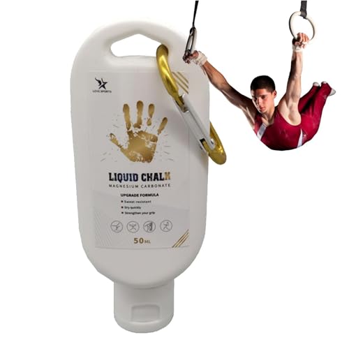 Generisch Lifting Chalk Liquid | Flüssige Kreide zum Klettern - Ideal für einen verbesserten Fokus auf Gewichtheben, Training, Gymnastik, Klettern, Fitnessstudio von Generisch