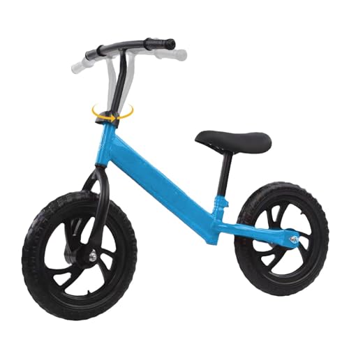 Generisch Lightweight Kids Bicycles, Beginner Balance Bike, Safe Toddler Bikes, Easy-to-Ride Balance Toys, Adjustable Height Bikes, Lightweight Balance Bikes for Developing Coordination Skills von Generisch