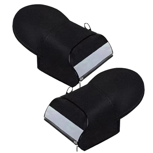 Generisch Motorrad-Lenkerhandschuhe, Fahrradgriff-Handschuhe | Reithandschuhe Lenkermuffen - Oxford-Stoff-Lenkerstulpen, Griff-Sonnenschutzabdeckungen, wasserdicht für Motorrad, Fahrrad, Roller, ATV Generisch Motorrad-Lenkerhandschuhe, Fahrradgriff-Handschuhe | Reithandschuhe Lenkermuffen - Oxford-Stoff-Lenkerstulpen, Griff-Sonnenschutzabdeckungen, wasserdicht für Motorrad, Fahrrad, Roller, ATV von Generisch
