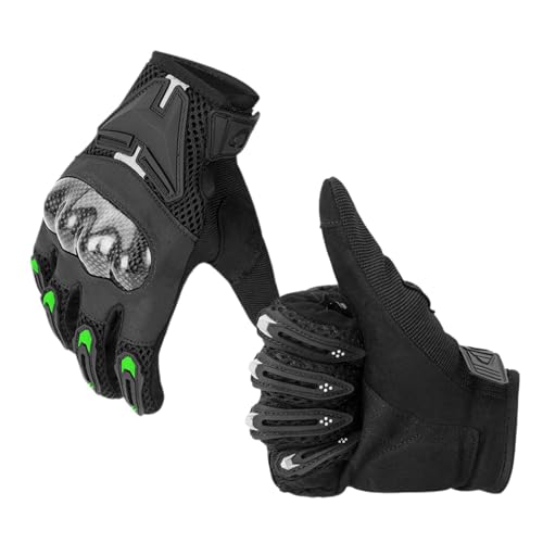 Generisch Motorradhandschuhe für Herren,Motorradhandschuhe Herren,Motorrad-Renn-Reithandschuhe | Touchscreen-Motorradhandschuhe für Reiten, Straßenrennen, Radfahren, Klettern, Motocross von Generisch