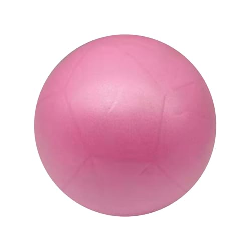 Generisch Pilates-Ball, Yoga-Ball, Mattierter tragbarer Fitness-Yoga-Ball, 5,91-Zoll-Hüftheben-Heimgymnastikgerät für Gymnastik verbessert das Gleichgewicht und die Gewichtsbelastung von Generisch