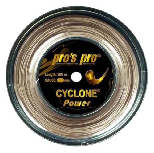 Generisch Pros Pro Cyclone Power 1.25mm 200m Tennissaite Generisch Pros Pro Cyclone Power 1.25mm 200m Tennissaite von Generisch