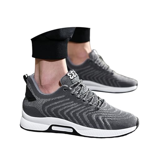 Generisch Rote Schuhe,Elevate Schuhe Herren 6/10 cm Höhenverstellbare Shoes Aufzug Schuhe Unsichtbare Höhe Heben Höhere Casual Mesh Breathable Walking Sneakers Leichte Freizeitschuhe Grau 43 Generisch Rote Schuhe,Elevate Schuhe Herren 6/10 cm Höhenverstellbare Shoes Aufzug Schuhe Unsichtbare Höhe Heben Höhere Casual Mesh Breathable Walking Sneakers Leichte Freizeitschuhe Grau 43 von Generisch