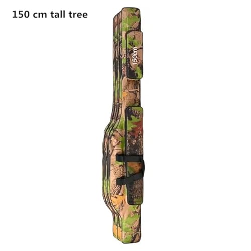 Generisch Rutentasche Angeltasche Camouflage 130-150cm Rutenfutteral Angelrutentasche (Camouflage150cm) von Generisch