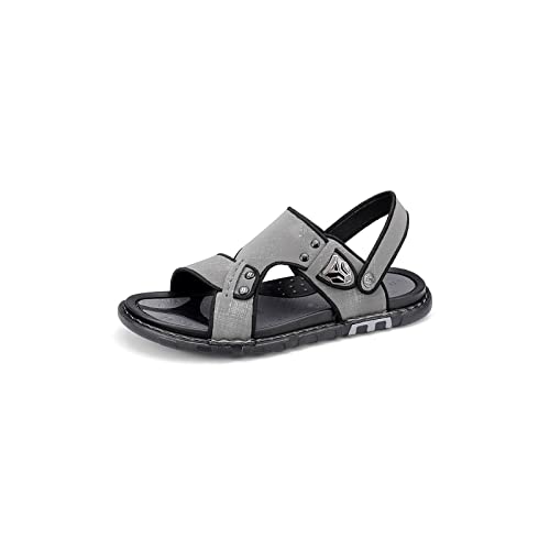 Generisch Sandalen Herren Herren Ledersandalen Sommerschuhe Hausschuhe Weiche Sandalen Herren Bequeme Wanderschuhe von Generisch