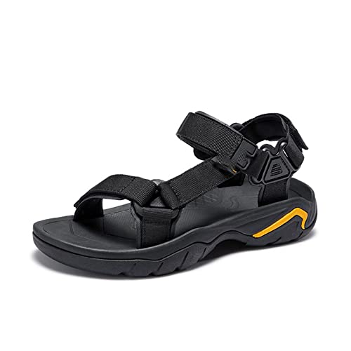 Generisch Sandalen Herren Schuhe Herren Sandale Waten Herren Schuhe Atmungsaktive rutschfeste Outdoor Sandalen Strandschuhe für Herren Sandalen Sommer von Generisch