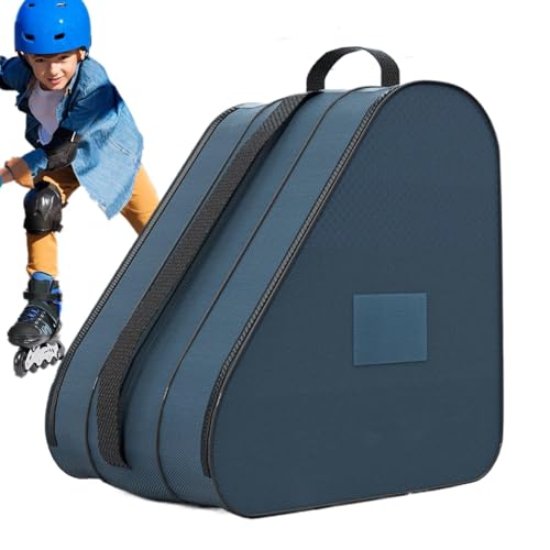 Generisch Schlittschuhtasche, Rollschuhtasche | Figurenrollerbehälter,Atmungsaktiver Rollschuhbehälter, Rollschuhträger mit verstellbarem Schultergurt für Damen und Herren von Generisch