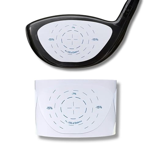 Generisch Scratch Golf Impact Tape (Driver), sofortiges Feedback für mehr Länge und Konstanz, Ballkontakt-Analyse von Generisch