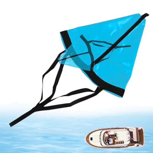 Generisch Seeanker für Boote,Driftsocke - Boat Drift Sock Trolling Bags,Angeldroge, Fallschirm-Driftanker, Meeresbremse, Robustes Meeresangelzubehör für Männer und Frauen von Generisch