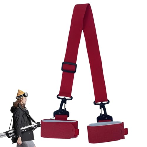 Generisch Ski Tragegurt, Skigurt Und Stockträger, Ski Tragehilfe Mit Verstellbaren, Rutschfesten Schultergurten, Snowboard Wraps, Multifunktional Zum Tragen Von Skiern, Stiefeln Generisch Ski Tragegurt, Skigurt Und Stockträger, Ski Tragehilfe Mit Verstellbaren, Rutschfesten Schultergurten, Snowboard Wraps, Multifunktional Zum Tragen Von Skiern, Stiefeln von Generisch