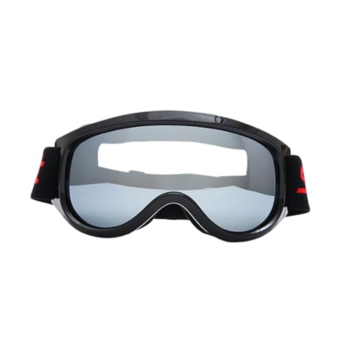 Generisch Skibrille Herren Damen, UV-Schutz Snowboard brille Anti-Beschlag, Skibrille Verspiegelt für brillenträger Snowboardbrille für Brillenträger Skibrille Erwachsene für Herren Damen von Generisch