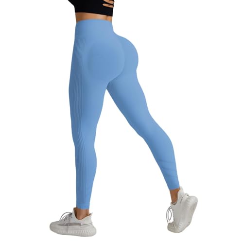 Generisch Skinnyfy Anti Cellulite Leggings Resistance Band Leggings Zum Abnehmen Kompressionslegginsnahtlose Strickstrumpfhose Für Damen, Fitnesshose, Hüftlifting-Leggings, Hohe Taille, Atmungs von Generisch