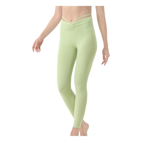 Generisch Skinnyfy Anti Cellulite Leggings Resistance Band Leggings Zum Abnehmen Kompressionslegginssexy Schlanke Yogahose Für Damen, Enge, Hüfthebende, Schnell Trocknende Fitnesshose S Creammint von Generisch