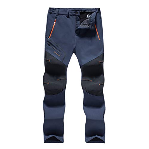 Generisch Snowboardhose Herren- Schneehose Snowboardhose Skilanglaufhose Thermohose Outdoorhose Warm Anglerhose Slim Arbeitshose Winterhose Thermo Wathose Outdoor Thermohose Stretch von Generisch