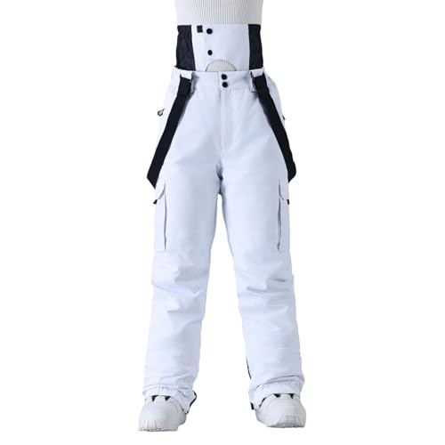 Generisch Snowboardhose Herren- Schneehose Snowboardhose Skilanglaufhose Thermohose Snowboardhose Baggy Trekkinghose Fleece Wanderhose Fleece Outdoorhose Herren Und Damen Zip Off Wasserdicht von Generisch