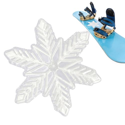 Generisch Snowflake Snowboard-Stomp-Pads, rutschfeste Stomp-Pad-Matte - -Aufkleber, transparente Stomp-Matte | Tragbare Snowboard-Stomp-Pads mit verbessertem Griff, wetterbeständiges Design Generisch Snowflake Snowboard-Stomp-Pads, rutschfeste Stomp-Pad-Matte - -Aufkleber, transparente Stomp-Matte | Tragbare Snowboard-Stomp-Pads mit verbessertem Griff, wetterbeständiges Design von Generisch