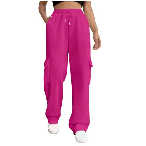 Generisch Sporthose Damen, Laufhose Damen Lang Sportleggins Baggy Atmungsaktiv Trainingshose Sporthose Lang Freizeithose Yogahose Jogginghose Laufhose Leggings Sport Hosen Fitnesshose von Generisch