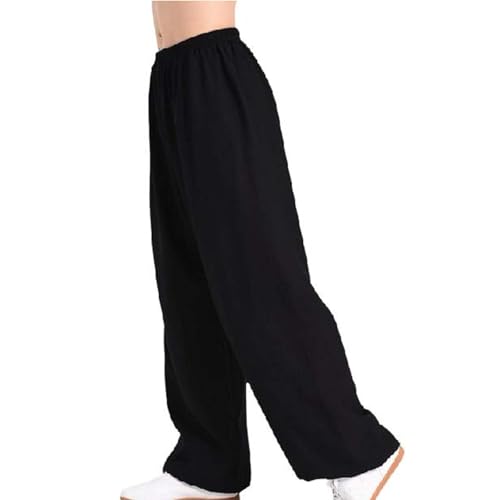 Generisch Tai-Chi-Hosen Bequem Kampfsport Taiji Training Hose Chinesische Kampfkunst Tai Chi Kung Fu Qigong Shaolin Weite Beine Knickerbocker Graziöse Uniform für Damen Herren,E,S Generisch Tai-Chi-Hosen Bequem Kampfsport Taiji Training Hose Chinesische Kampfkunst Tai Chi Kung Fu Qigong Shaolin Weite Beine Knickerbocker Graziöse Uniform für Damen Herren,E,S von Generisch