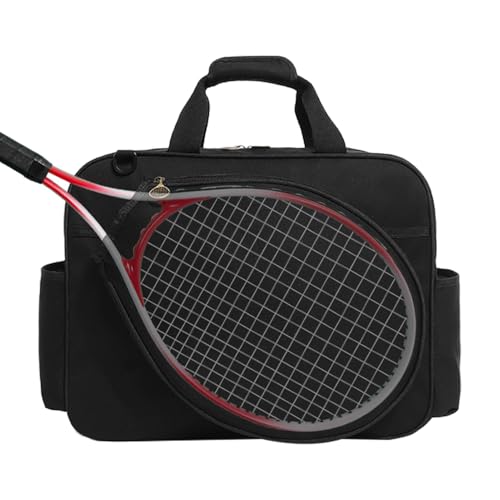 Generisch Tennis-Umhängetasche, Tennis-Einkaufstasche | Umhängetasche für Badmintonschläger - Wasserdichter Tennisschläger-Einzelrucksack für Pickleball-Paddel-Tennisschläger von Generisch
