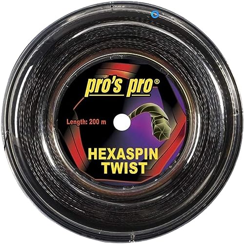 Generisch Tennissaite Hexaspin Twist 1.25 mm für Spin 200m Generisch Tennissaite Hexaspin Twist 1.25 mm für Spin 200m von Generisch