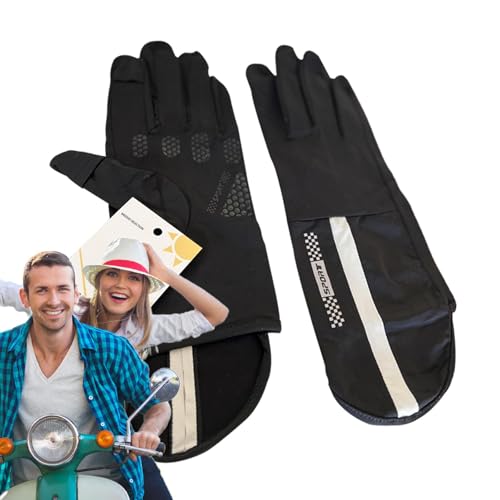 Generisch UV-Handschuhe zum Autofahren, Sonnenschutzhandschuhe, Hand-Sonnenschutzhandschuhe, Fahrhandschuhe Damen für Sonnenschutz, Touchscreen-Finger-Sonnenschutzhandschuhe für Herren und Damen von Generisch