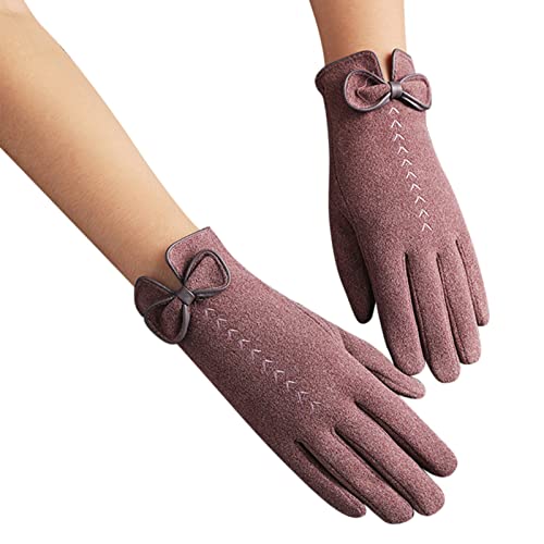 Generisch Unisex Handschuhe Unverwechselbare Classic Fingerhandschuhe Winter Lässig Handschuhe Fäustlinge Weiche Mode Laufhandschuhe Farbe Fleece Winter Handschuhe Dicke Fashion Vollfingerhandschuhe von Generisch