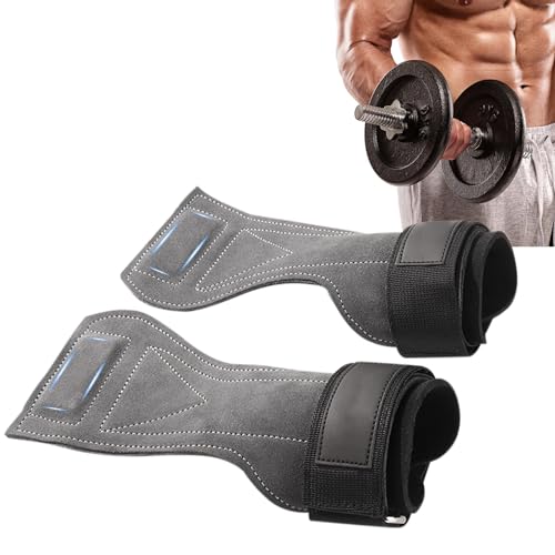 Gewichtheberhandschuhe – Fitness-Handschuhe zum Gewichtheben – voller Handflächenschutz für Gewichtheben, Fitnessübungen, Training von Generisch