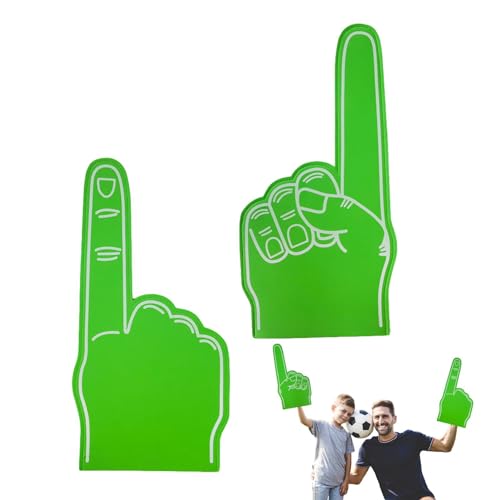 Gladiators Foam Finger - 45,7 cm Sport Fan Riesen Schaum Hand | Sport Foam Fan Finger | Großer Schaumstoff Hand Zeigefinger für Sport, Cheerleading, Events, Spiele, Schulen Gladiators Foam Finger - 45,7 cm Sport Fan Riesen Schaum Hand | Sport Foam Fan Finger | Großer Schaumstoff Hand Zeigefinger für Sport, Cheerleading, Events, Spiele, Schulen von Generisch