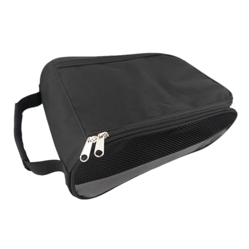 Golf-Schuhtasche – Sneaker-Tasche, Schuhtasche – wasserabweisend, mit Reißverschluss, tragbarer Schuh-Organizer mit Netz-Belüftung für Fitnessstudio, grau, Refer to description, Uni Golf-Schuhtasche – Sneaker-Tasche, Schuhtasche – wasserabweisend, mit Reißverschluss, tragbarer Schuh-Organizer mit Netz-Belüftung für Fitnessstudio, grau, Refer to description, Uni von Generisch