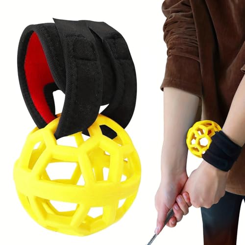 Golf Swing Trainer Ball - Golf-Trainingshilfsmittel, Smart Ball, Golfschwung-Haltungskorrektur & Trainingshilfsmittel für Handgelenk, G'olf-Übungsgerät,Verbesserung der Schwungfähigkeiten für Anfänger Golf Swing Trainer Ball - Golf-Trainingshilfsmittel, Smart Ball, Golfschwung-Haltungskorrektur & Trainingshilfsmittel für Handgelenk, G'olf-Übungsgerät,Verbesserung der Schwungfähigkeiten für Anfänger von Generisch
